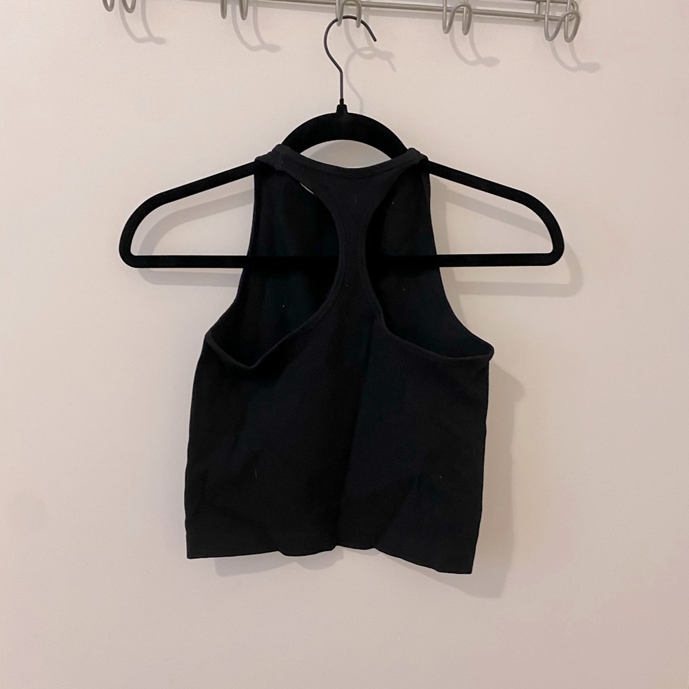 Black free people workout top